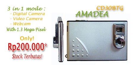 Kamera Digital Murah AMADEA CD30BTG